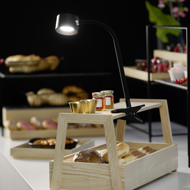 LED осветителна глава за бюфет VALUMO Ø7.5 см – безжична, RGB, с дистанционно - APS