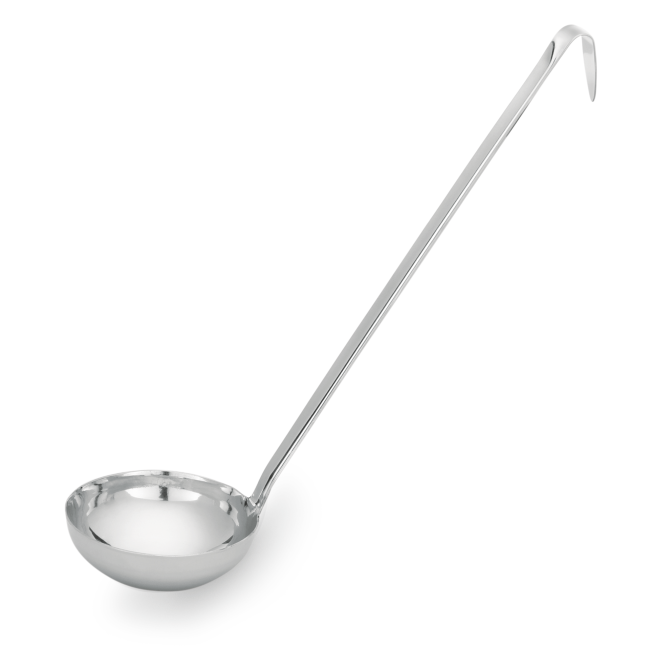 Иноксов черпак, 150мл, ф9см (дръжка - 33,5см), Kitchen Tool 1550 - WAS