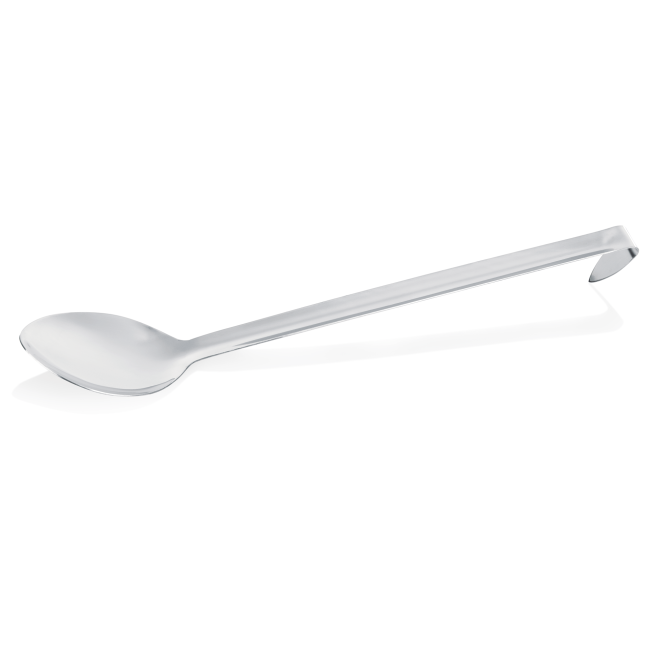 Иноксова лъжица за готвене, 36см (основа - 9x6см), Kitchen Tool 1550 - WAS