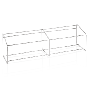Иноксова стойка за гастронорми GN 1/3 с непъзгащи се крачета, 68,5x17,5x20,5см, правоъгълна - WAS