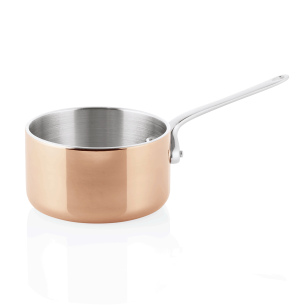 Иноксова касерола за сервиране с медно покритие, copper, 130мл, ф7см, h4см, Mini Copper 20 - WAS