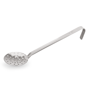 Иноксова решетъчна лъжица, ф12см (дръжка - 23см), Kitchen Tool 2085 - WAS
