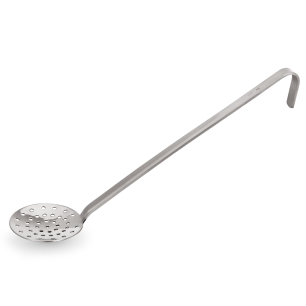 Иноксова решетъчна лъжица, ф20см (дръжка - 44см), Kitchen Tool 2085 - WAS