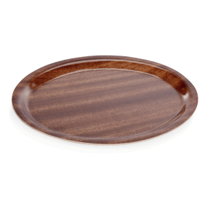 Дървена табла с меламиново покритие, овална, 29x21см, Tray 90 - WAS