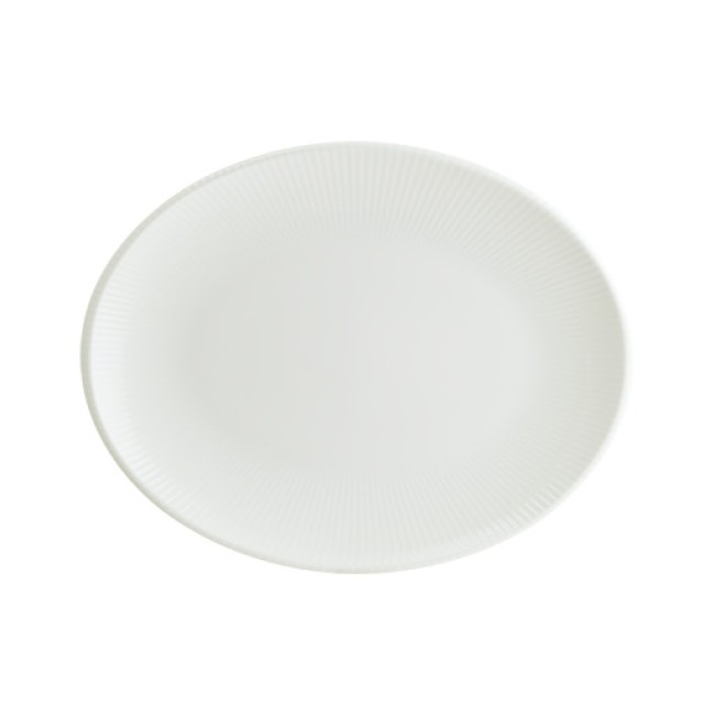 Порцеланова овална чиния 25см BONNA-IRIS WHITE-(IRS WH MOV 25OV)(ß)