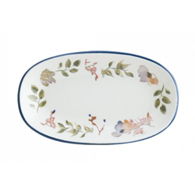 Порцеланова чиния овална 19x11см BONNA-SPRING-(SPR GRM 19OKY)ß
