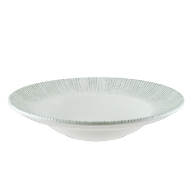 Порцеланова чиния GOURMET дълбока ф24см 400мл IRIS-(IRS GRM 24CK) - Bonna
