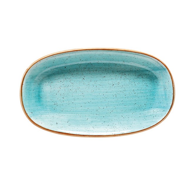 Порцеланова овална чиния 19x11см BONNA-AQUA-(AAQ GRM 19OKY)(ß)