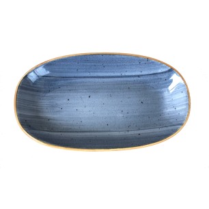 Порцеланова чиния овална  19x11см  BONNA - DUSK  (ADK GRM 19OKY)