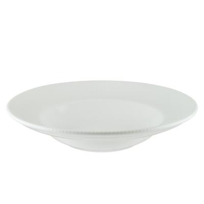 Порцеланова чиния дълбока ф27см 400мл GOURMET BONNA-IRIS WHITE- (IRS WH GRM 27CK)