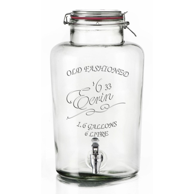 Стъклен буркан с канелка 6л OLD FASHIONED-(212054) - Horecano
