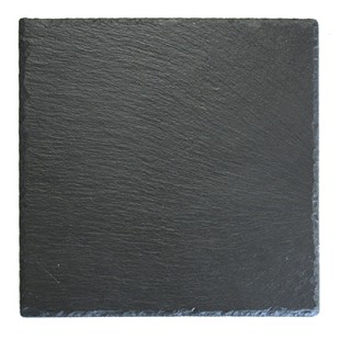 Каменна плоча за сервиране квадратна 30x30xh0,5см (SL-PL-RE-3030) - Horecano