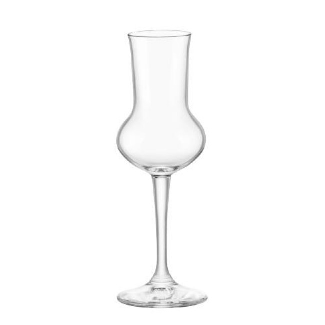 Стъклена чаша за алкохол / аператив на столче GRAPPA 81мл RESTAURANT-(1.66181) - Bormioli Rocco