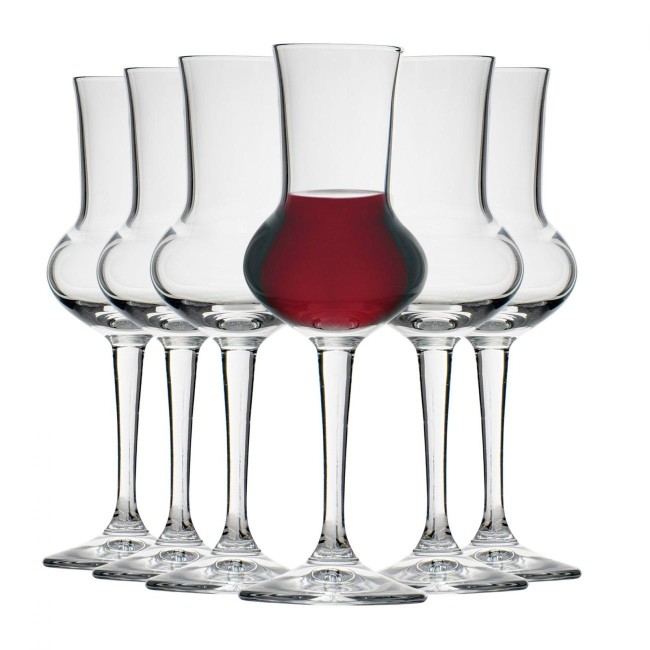 Стъклена чаша за алкохол / аператив на столче GRAPPA 81мл RESTAURANT-(1.66181) - Bormioli Rocco