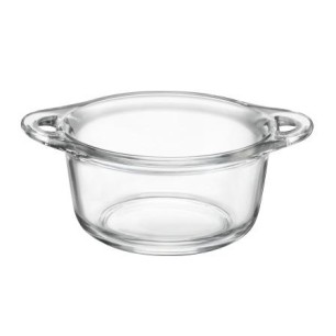 Стъклена купичка за сервиране с дръжки 300мл PENTOLINO (1.25610) BUFFET - Bormioli Rocco