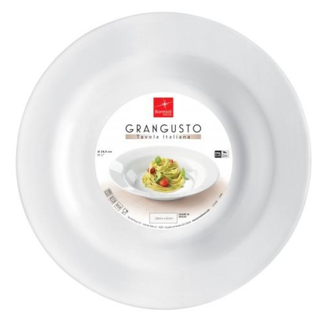 Чиния за паста - аркопал 29,5см GRANGUSTO-(4.00850) - Bormioli Rocco