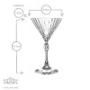 Стъклена чаша за коктейл "MARTINI SMALL" 155мл AMERICA \'20s-(1.22144) - Bormioli Rocco