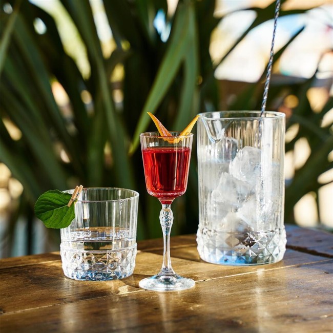 Стъклена смесителна чаша за коктейли / напитки "MIXING GLASS"  ф10,8см h16см 790мл AMERICA \'20s-(1.22149) - Bormioli Rocco 