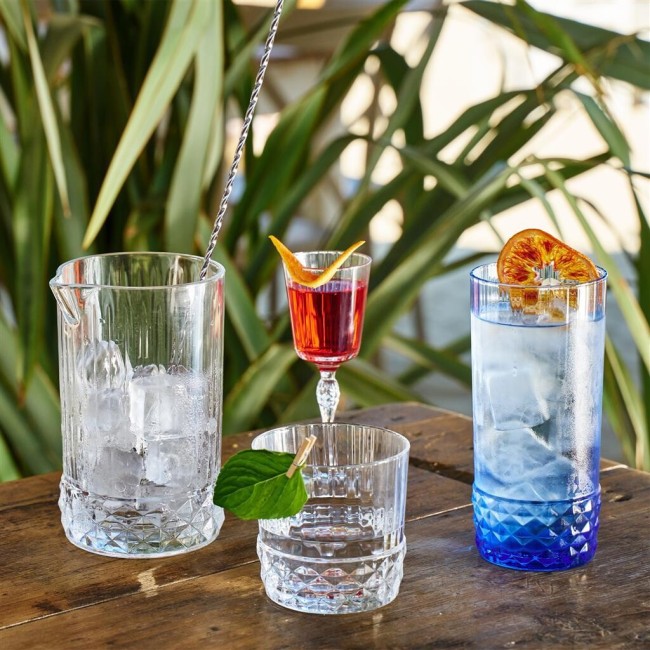 Стъклена смесителна чаша за коктейли / напитки "MIXING GLASS"  ф10,8см h16см 790мл AMERICA \'20s-(1.22149) - Bormioli Rocco 
