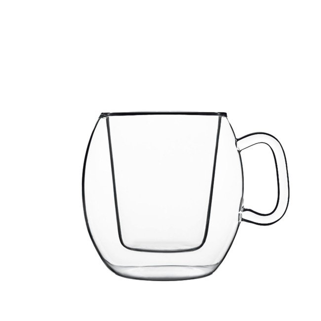 Стъклена двустенна чаша MUG 300мл DRINK&DESIGN-(10973/01) (RM 402) - Luigi Bormioli