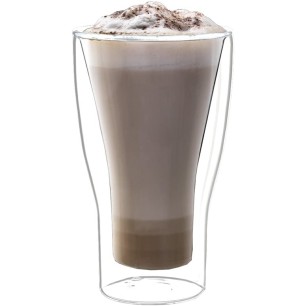 Стъклена двустенна чаша 340мл DRINK&DESIGN-(10355/01) (RM 376) - Luigi Bormioli
