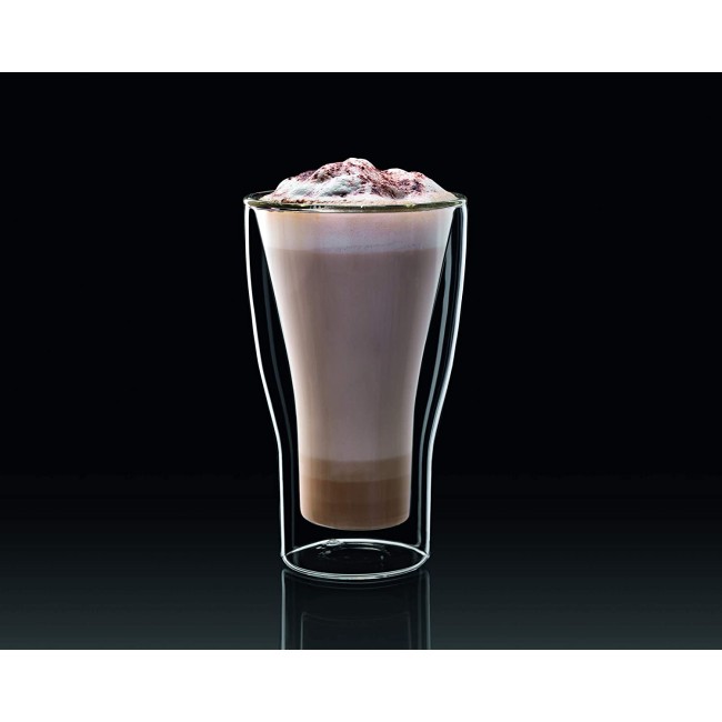 Стъклена двустенна чаша 340мл DRINK&DESIGN-(10355/01) (RM 376) - Luigi Bormioli