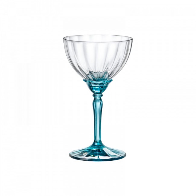 Стъклена чаша за "MARTINI", 240мл, FLORIAN BLUE-(1.99420) - Bormioli Rocco