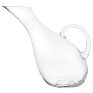 Стъклен декантер с дръжка 1,5л h20см (HAP-DJ9012/BHA1) - Horecano