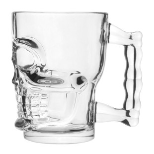Стъклена халба за бира TIKI 500мл ф9,5xh12,6см (HC-11337) (ZB309) - Horecano