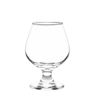 Стъклена чаша за коняк / алкохол "BRANDY" 340мл 8x8x12,5см CRISTAR-(5455AL) 