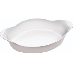 Тава овал - аркопал 1,4л 31,1x19,7xh7,04см OPALINE-(6759) - Marinex