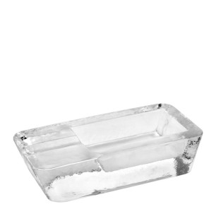 Стъклен пепелник за пури 18x9xh4см (WA.INL.040.000) - Horecano