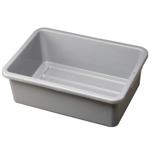 Пластмасов контейнер за количка сив  62x42.5x17.5cм 036A GX - Horecano