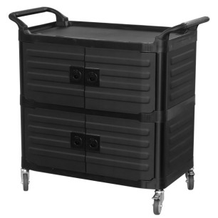 Мултифункционална количка черна 105x53xh101см GX-032K - Horecano