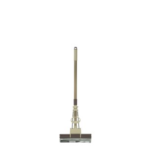 Двоен моп с гъба и телескопична подвижна дръжка 125x27см BABADO-CREAM-(KD-16-P04-C)