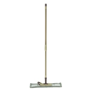 Микрофибърна подочистачка с телескопична дръжка 128x42см BABADO-CREAM-(KD-13-F04M-C)