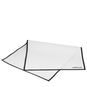 Памучна кърпа за забърсване и полиране 39x64см бяла (HC-15195) (0453AB