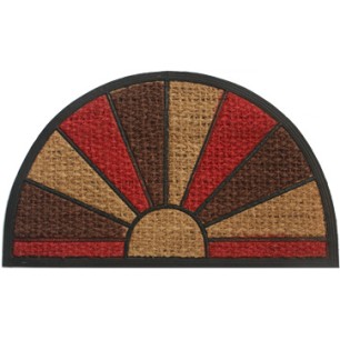 Изтривалка полукръг цветна 45x75см  MN-119(2846)(3676B) - Horecano