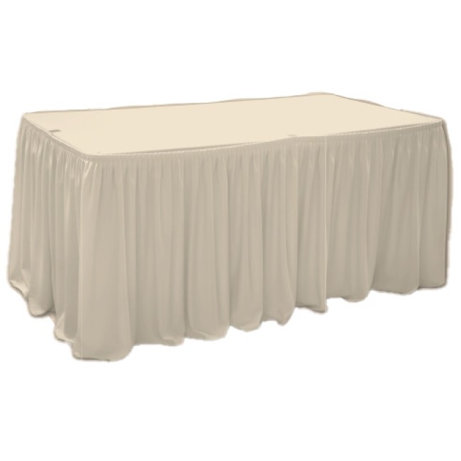 Драперия за маса 244x76xh76см IVORY L6,40м (HC-16217) - Horecano