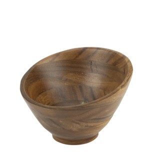 Дървена купа скосена ф24xh14,3см ACACIA (3041716) - Horecano
