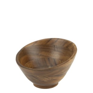 Дървена купа скосена ф14xh10,1см ACACIA (3041718) - Horecano