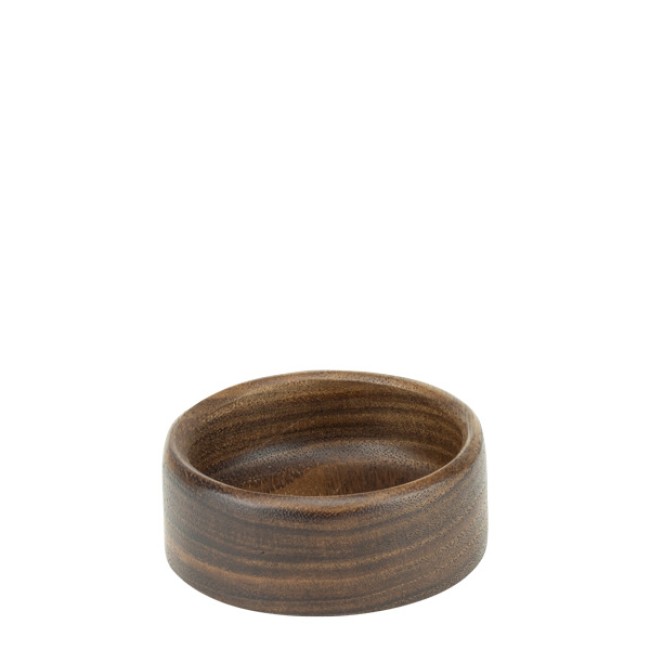 Дървен съд / купа за сервиране ф10,3xh4,3см ACACIA (3041147) - Horecano