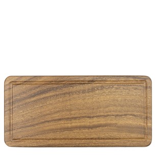 Дървена дъска за презентация правоъгълна 41x20xh6,7см ACACIA (3041324) - Horecano