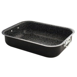 Алуминиева тава правоъгълна 25x19xh6см PIETRA LIGHT (15447) - Steel Pan