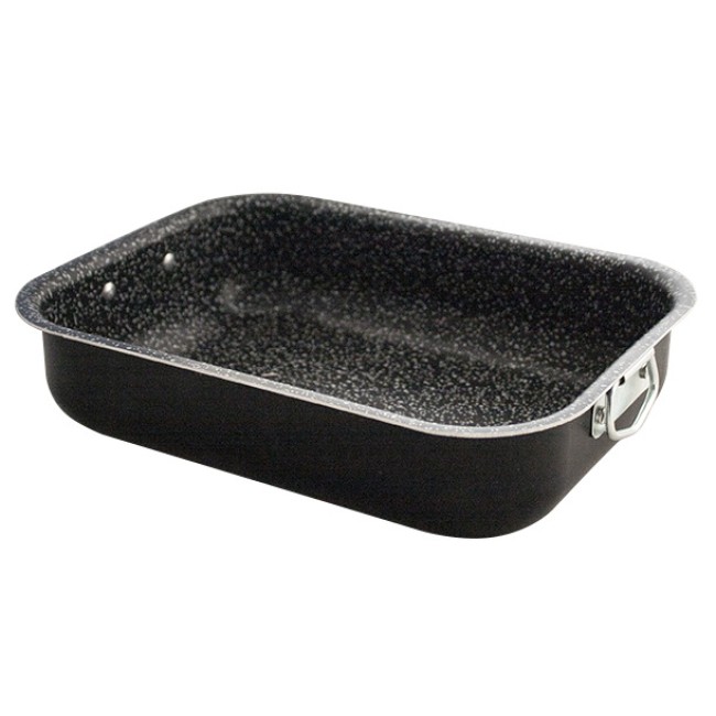 Алуминиева тава правоъгълна 25x19xh6см PIETRA LIGHT (15447) - Steel Pan