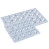 Алуминиева форма за мъфини 53x36xh3см 24бр. (HY503) - Horecano