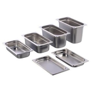 Иноксов гастронорм 1/3 GN h150мм 325x176мм 14/1 GF-(GF-13150) - Horecano