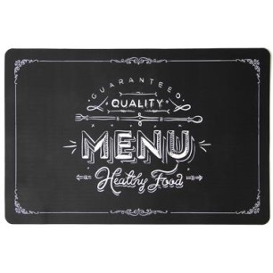 Полипропиленова подложка за хранене DARK MENU 43,5x28,5см HORECANO-(PPCO-27183A)