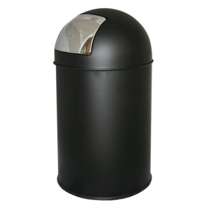 Кош за отпадъци 33л. черен ЕК-9649 BL - Horecano