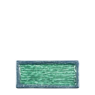 Меламиново плато правоъгълно 38x17см ALANI BLUE BUFFET-(HC-28116) - Horecano